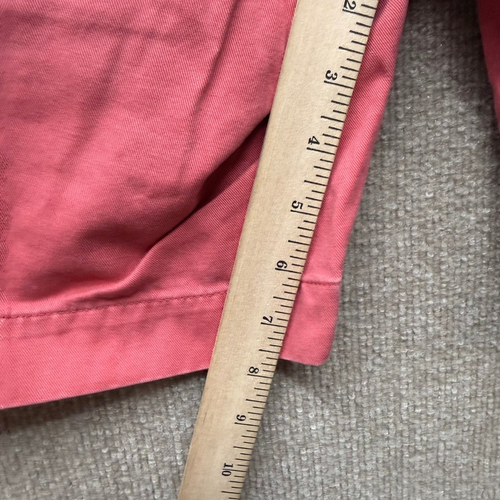 Polo Ralph Lauren Mens Salmon Pink Chino Shorts Nautical Crest Size 34 Cotton - Picture 9 of 11